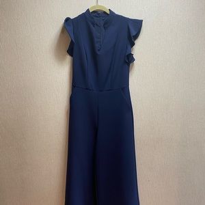 New York & Company Navy Blue Pantsuit